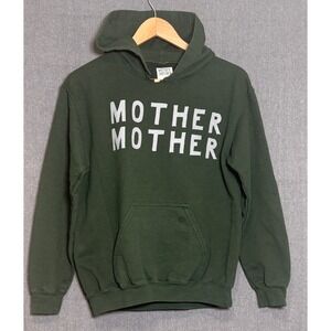 Mother Mother Band Hoodie Green O My Heart Fish Graphic Tour Merch Small‎